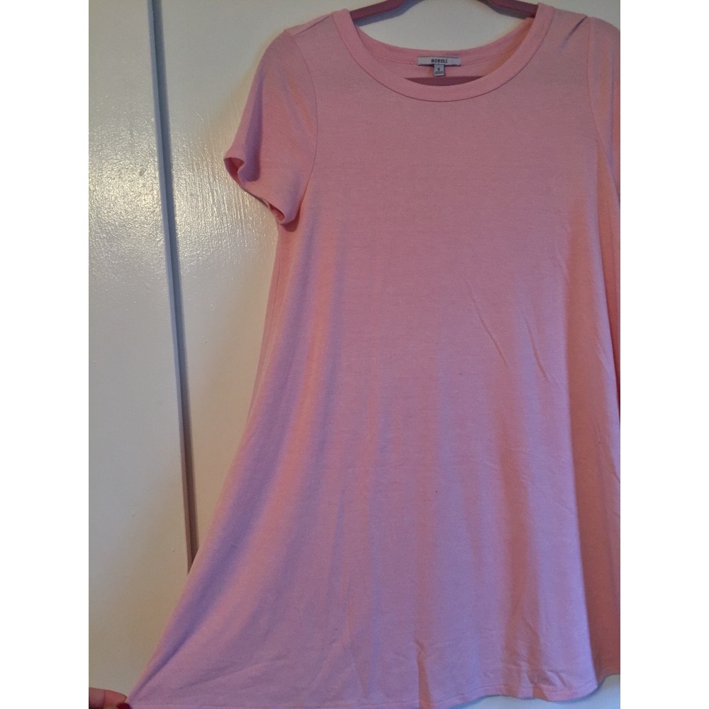 Cute Pink Babydoll Dress